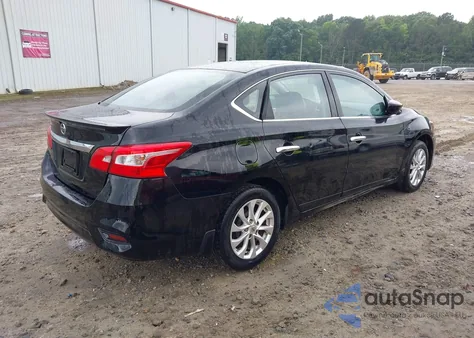 2017 Nissan Sentra S из США, поврежденный, VIN 3N1AB7AP7HY292690